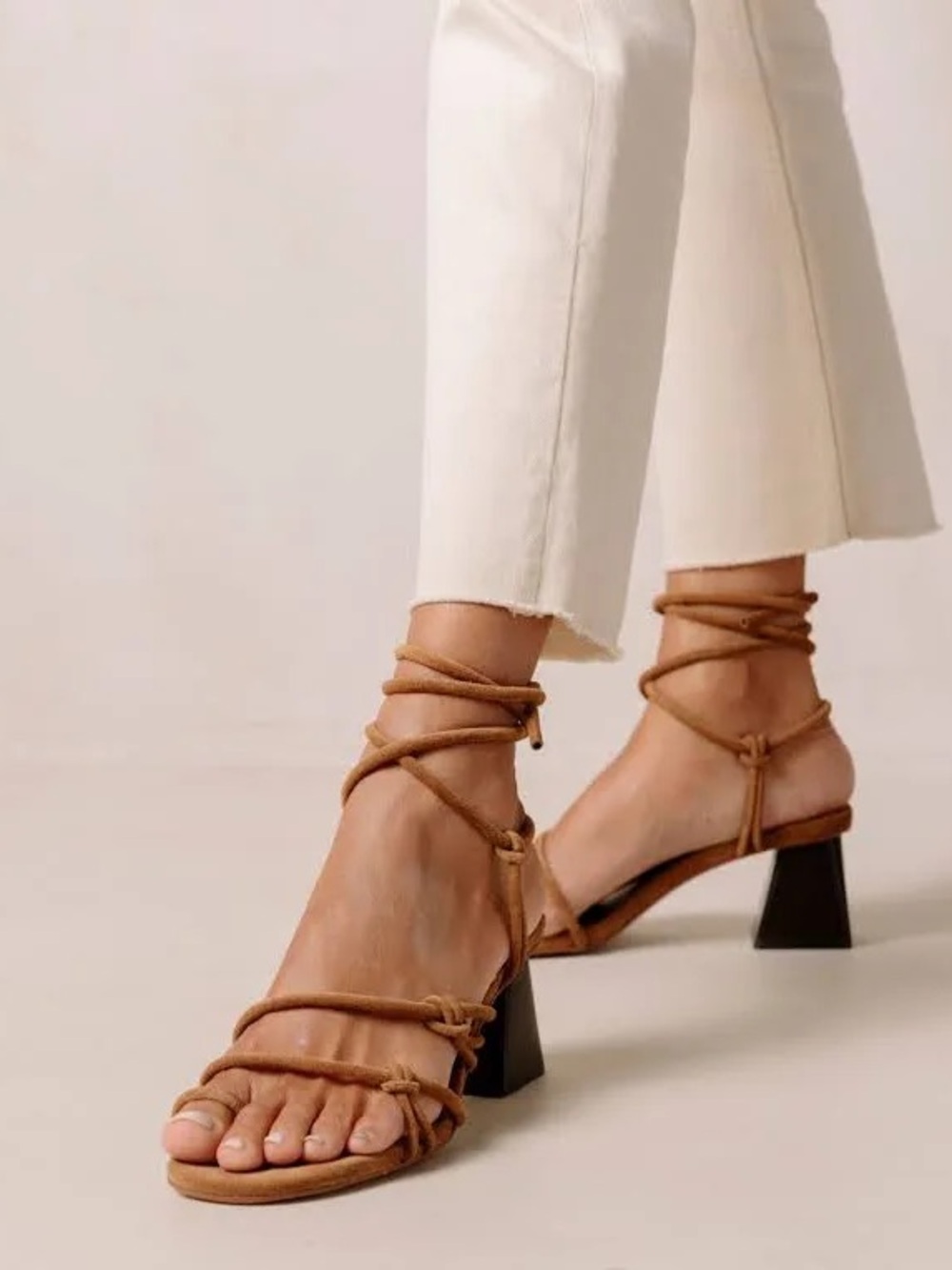 Alohas Goldie sandals with heel